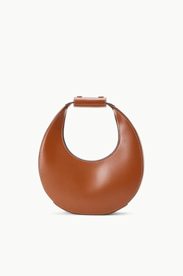 Women Crossbody STAUD MINI MOON BAG TAN Women Crossbody STAUD MINI MOON BAG TAN