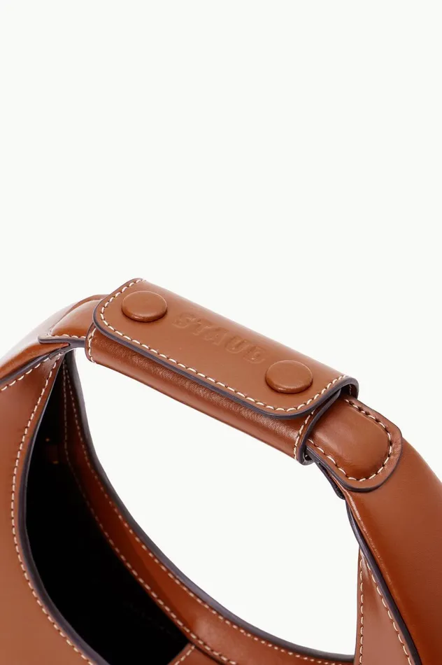Women Crossbody STAUD MINI MOON BAG TAN Women Crossbody STAUD MINI MOON BAG TAN