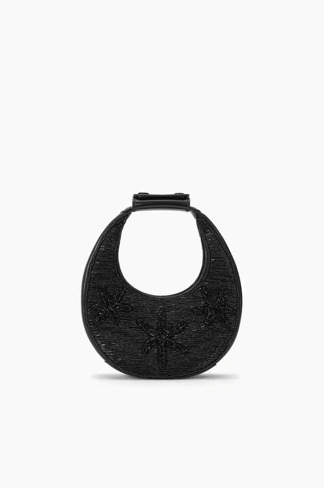 Women Crossbody STAUD STAUD GOODNIGHT MOON BAG BLACK STARFISH