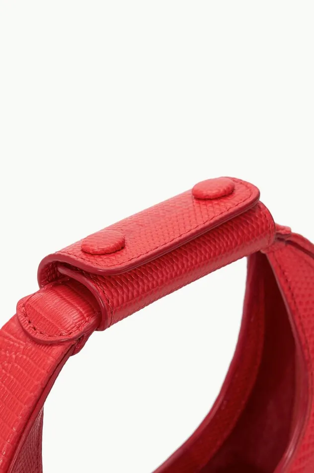 Women Crossbody STAUD STAUD GOODNIGHT MOON BAG RED ROSE Women Crossbody STAUD STAUD GOODNIGHT MOON BAG RED ROSE