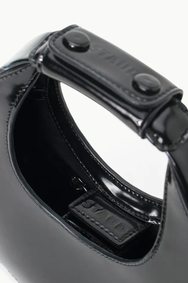 Women Crossbody STAUD STAUD MINI MOON BAG BLACK Women Crossbody STAUD STAUD MINI MOON BAG BLACK