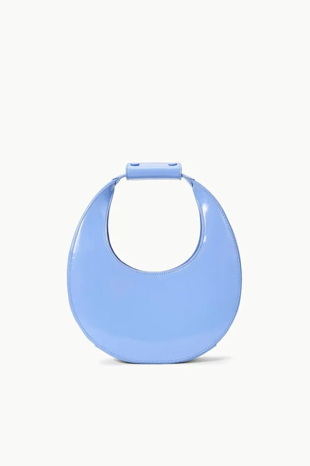Women Crossbody STAUD STAUD MINI MOON BAG BLUE HYDRANGEA