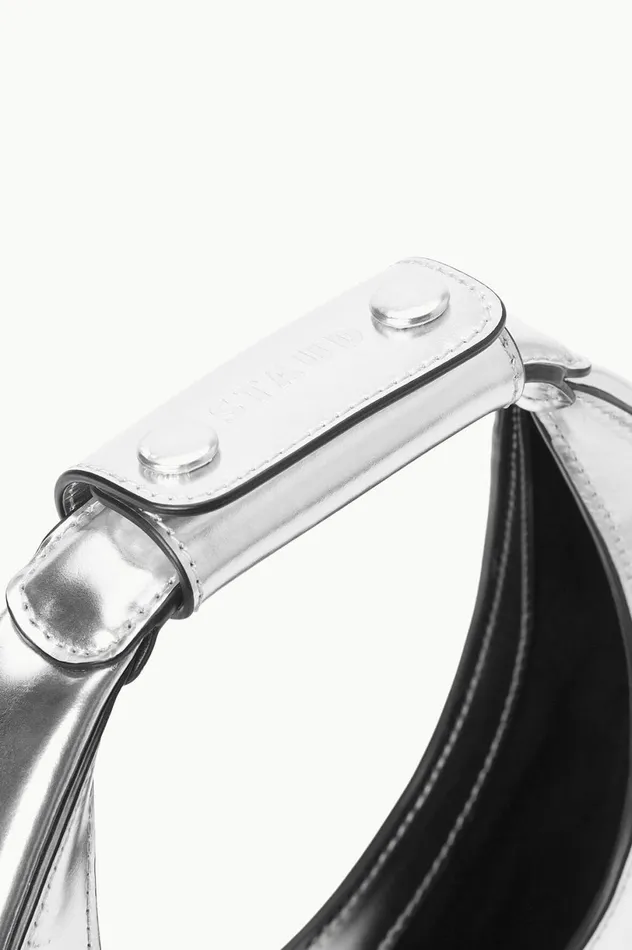 Women Crossbody STAUD STAUD MINI MOON BAG CHROME Women Crossbody STAUD STAUD MINI MOON BAG CHROME