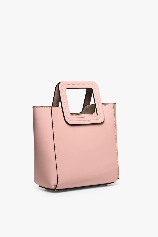 Women Crossbody STAUD STAUD MINI SHIRLEY LEATHER BAG DARK BLUSH Women Crossbody STAUD STAUD MINI SHIRLEY LEATHER BAG DARK BLUSH