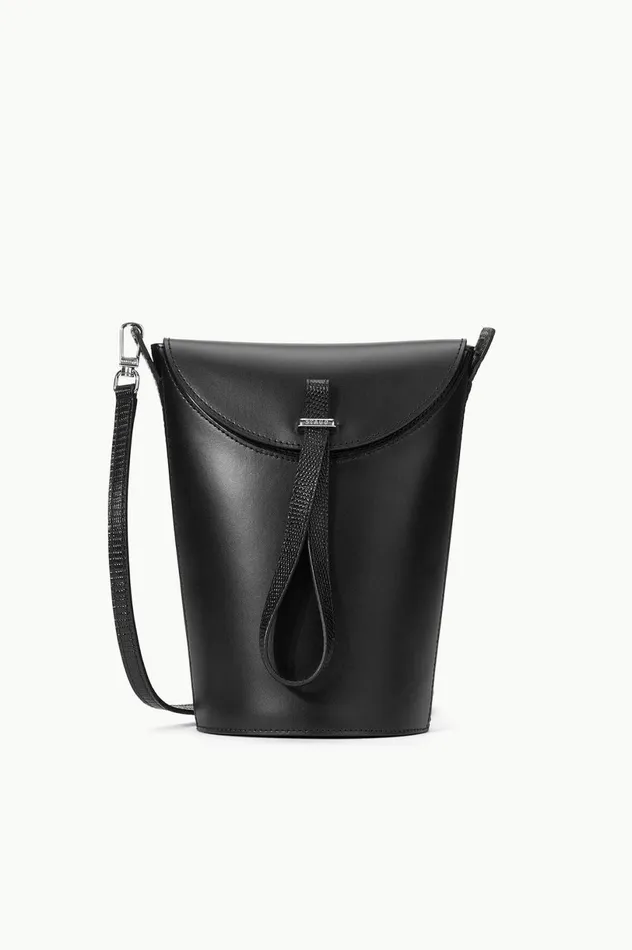 Women Crossbody STAUD STAUD PHOEBE CONVERTIBLE BUCKET BAG BLACK