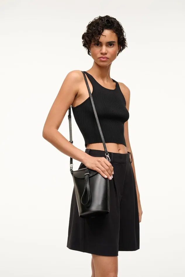 Women Crossbody STAUD STAUD PHOEBE CONVERTIBLE BUCKET BAG BLACK Women Crossbody STAUD STAUD PHOEBE CONVERTIBLE BUCKET BAG BLACK