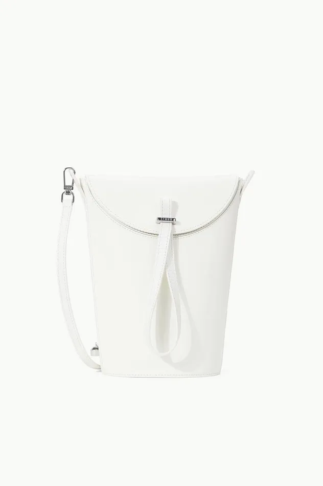 Women Crossbody STAUD STAUD PHOEBE CONVERTIBLE BUCKET BAG PAPER