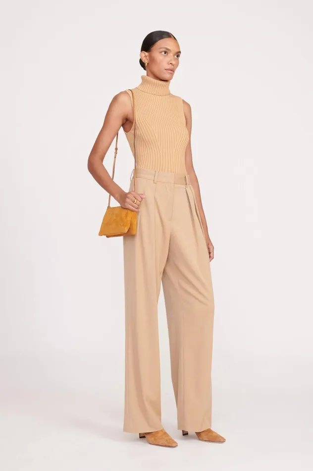 Women Crossbody STAUD STAUD VIVI CROSSBODY BAG TAN Women Crossbody STAUD STAUD VIVI CROSSBODY BAG TAN