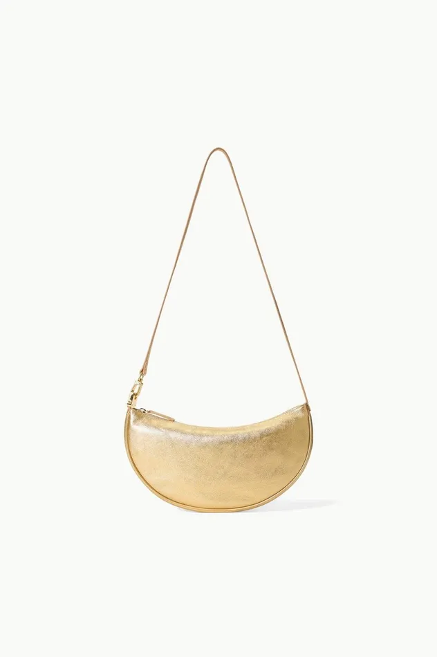 Women Crossbody STAUD STAUD WALKER CROSSBODY BAG GOLD