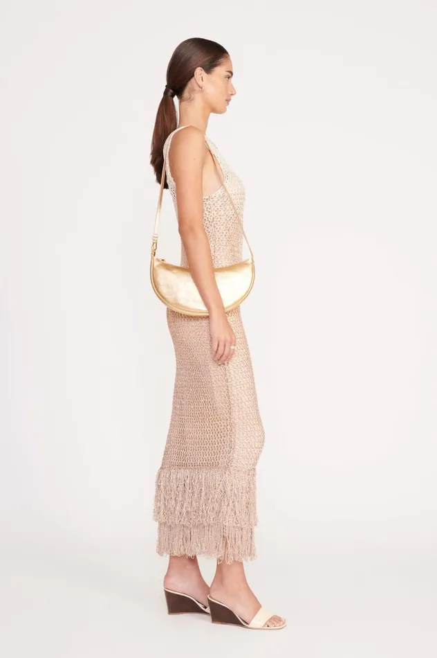 Women Crossbody STAUD STAUD WALKER CROSSBODY BAG GOLD Women Crossbody STAUD STAUD WALKER CROSSBODY BAG GOLD