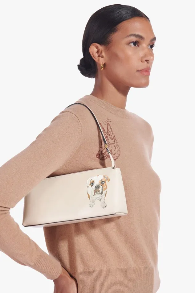 Women Custom Handbags STAUD STAUD CUSTOM KAIA SHOULDER BAG CREAM