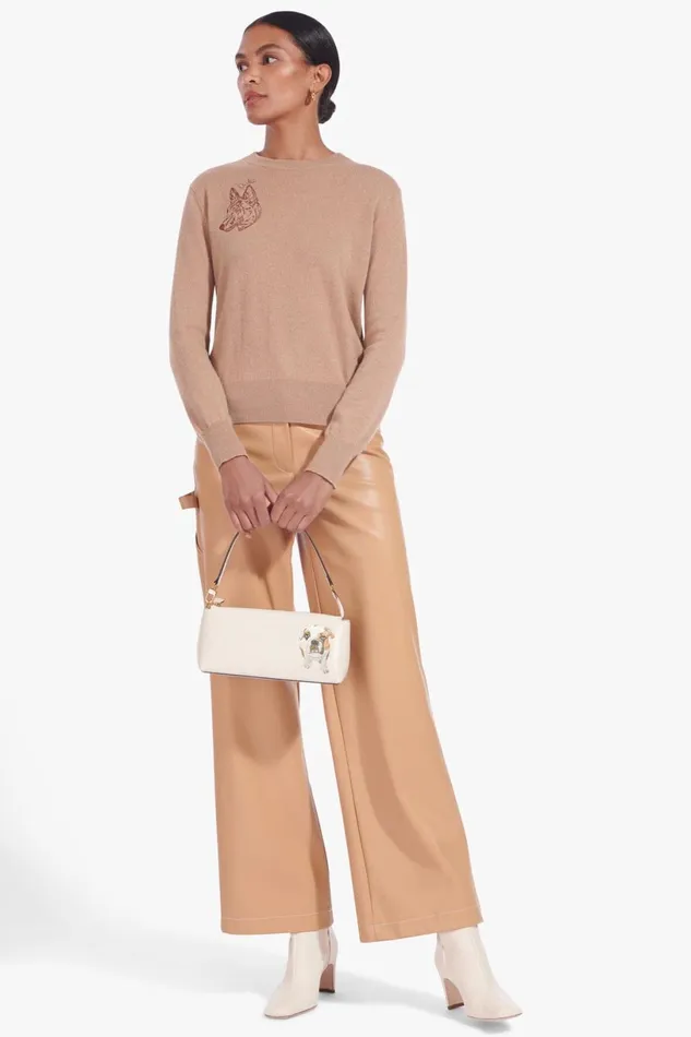 Women Custom Handbags STAUD STAUD CUSTOM KAIA SHOULDER BAG CREAM