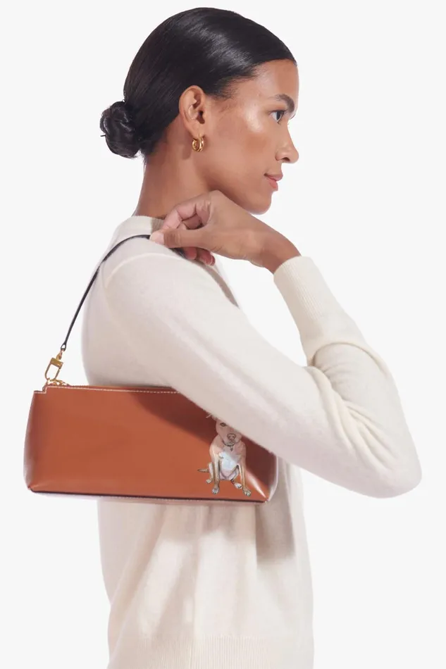 Women Custom Handbags STAUD STAUD CUSTOM KAIA SHOULDER BAG TAN