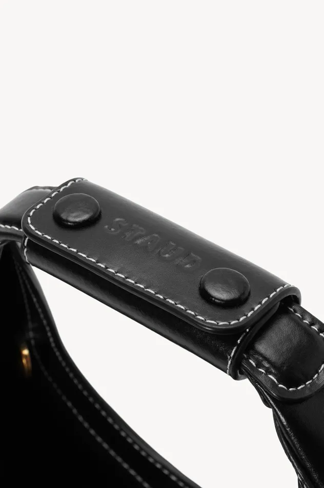 Women Custom Handbags STAUD STAUD CUSTOM MINI MOON BAG BLACK Women Custom Handbags STAUD STAUD CUSTOM MINI MOON BAG BLACK