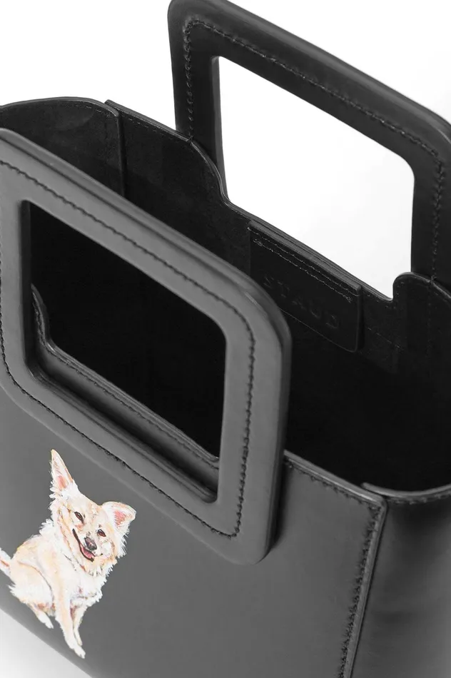 Women Custom Handbags STAUD STAUD CUSTOM MINI SHIRLEY LEATHER BAG BLACK BLACK Women Custom Handbags STAUD STAUD CUSTOM MINI SHIRLEY LEATHER BAG BLACK BLACK