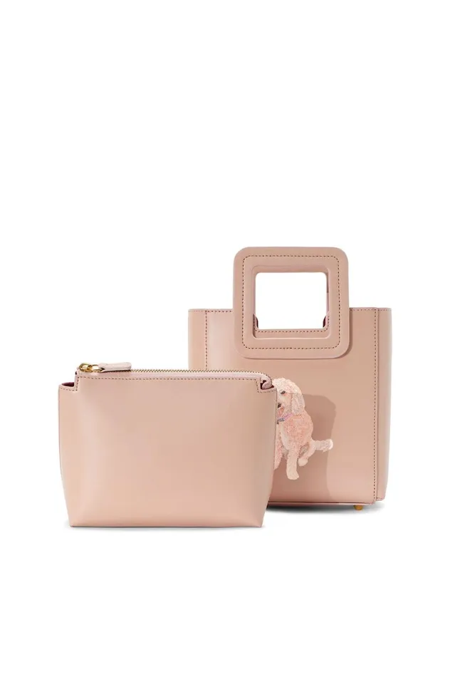 Women Custom Handbags STAUD STAUD CUSTOM MINI SHIRLEY LEATHER BAG BLUSH Women Custom Handbags STAUD STAUD CUSTOM MINI SHIRLEY LEATHER BAG BLUSH