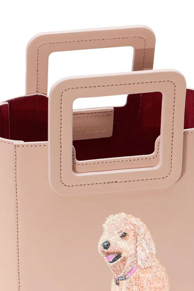 Women Custom Handbags STAUD STAUD CUSTOM MINI SHIRLEY LEATHER BAG BLUSH Women Custom Handbags STAUD STAUD CUSTOM MINI SHIRLEY LEATHER BAG BLUSH