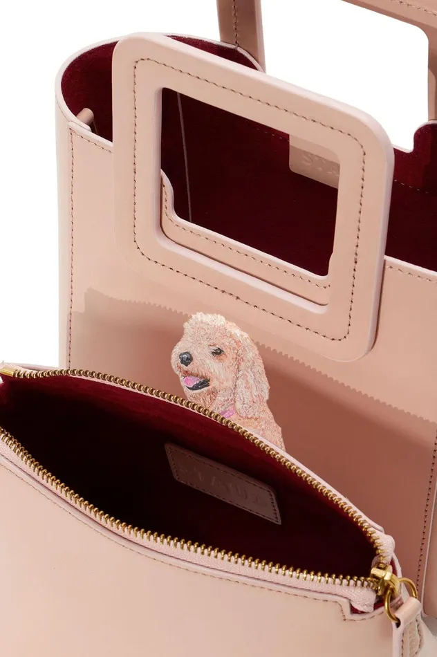 Women Custom Handbags STAUD STAUD CUSTOM MINI SHIRLEY LEATHER BAG BLUSH Women Custom Handbags STAUD STAUD CUSTOM MINI SHIRLEY LEATHER BAG BLUSH