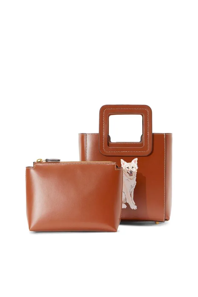 Women Custom Handbags STAUD STAUD CUSTOM MINI SHIRLEY LEATHER BAG TAN Women Custom Handbags STAUD STAUD CUSTOM MINI SHIRLEY LEATHER BAG TAN