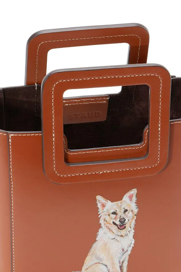 Women Custom Handbags STAUD STAUD CUSTOM MINI SHIRLEY LEATHER BAG TAN Women Custom Handbags STAUD STAUD CUSTOM MINI SHIRLEY LEATHER BAG TAN