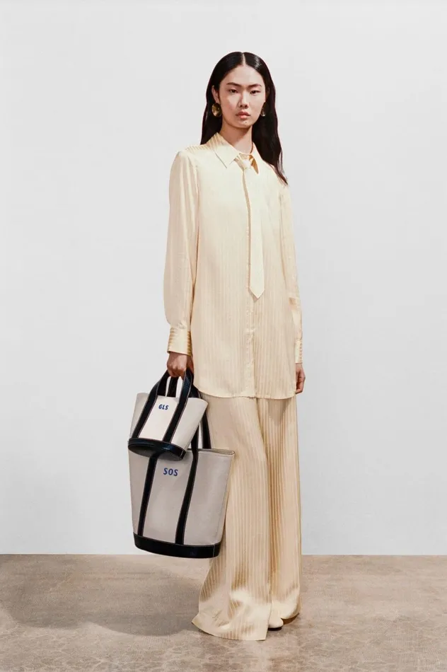 Women Custom Handbags STAUD STAUD CUSTOM MONOGRAM ALLORA TOTE CREAM BLACK Women Custom Handbags STAUD STAUD CUSTOM MONOGRAM ALLORA TOTE CREAM BLACK