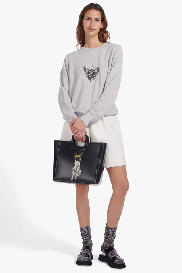Women Custom Handbags STAUD STAUD CUSTOM SHIRLEY LEATHER BAG BLACK Women Custom Handbags STAUD STAUD CUSTOM SHIRLEY LEATHER BAG BLACK