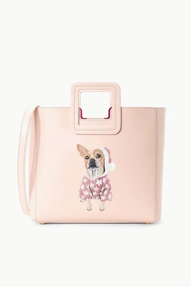Women Custom Handbags STAUD STAUD CUSTOM SHIRLEY LEATHER BAG BLUSH