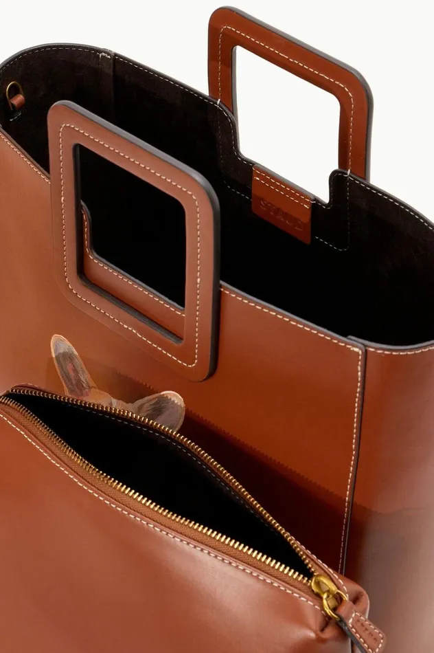 Women Custom Handbags STAUD STAUD CUSTOM SHIRLEY LEATHER BAG SADDLE Women Custom Handbags STAUD STAUD CUSTOM SHIRLEY LEATHER BAG SADDLE