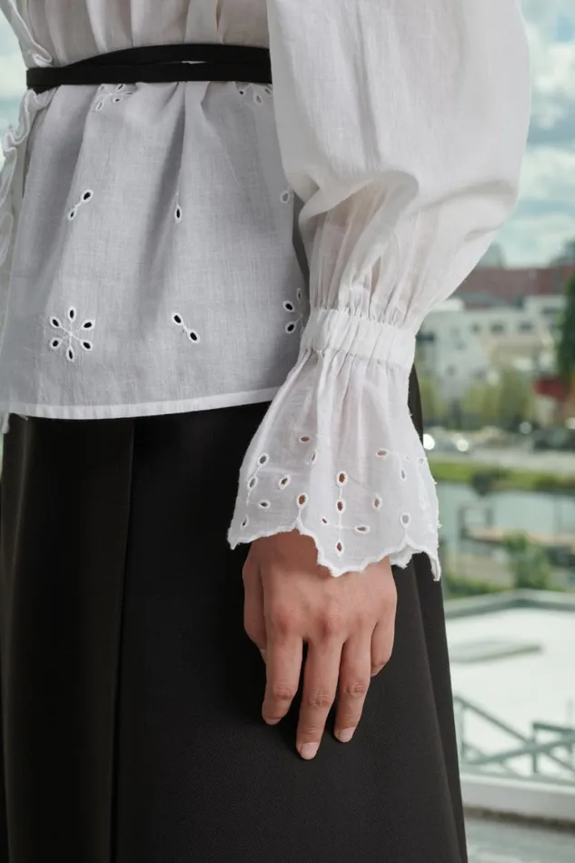 Women DAISYA SHIRT White Soeur Shirts