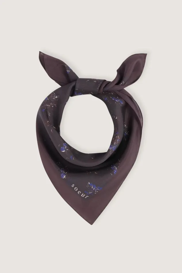 Women DALTON SCARF Plumblue Soeur Scarves