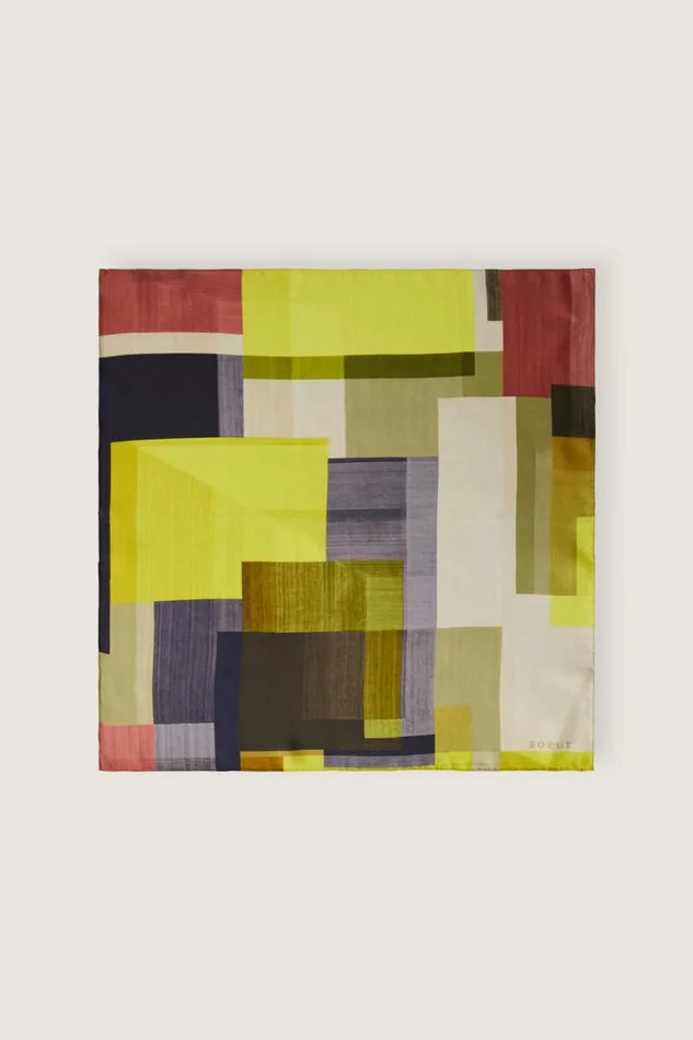 Women DALTON SCARF Yellowkhaki Soeur Scarves