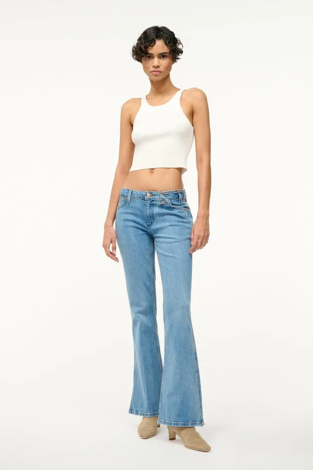 Women Denim STAUD STAUD WRANGLER THE BIKINI JEAN