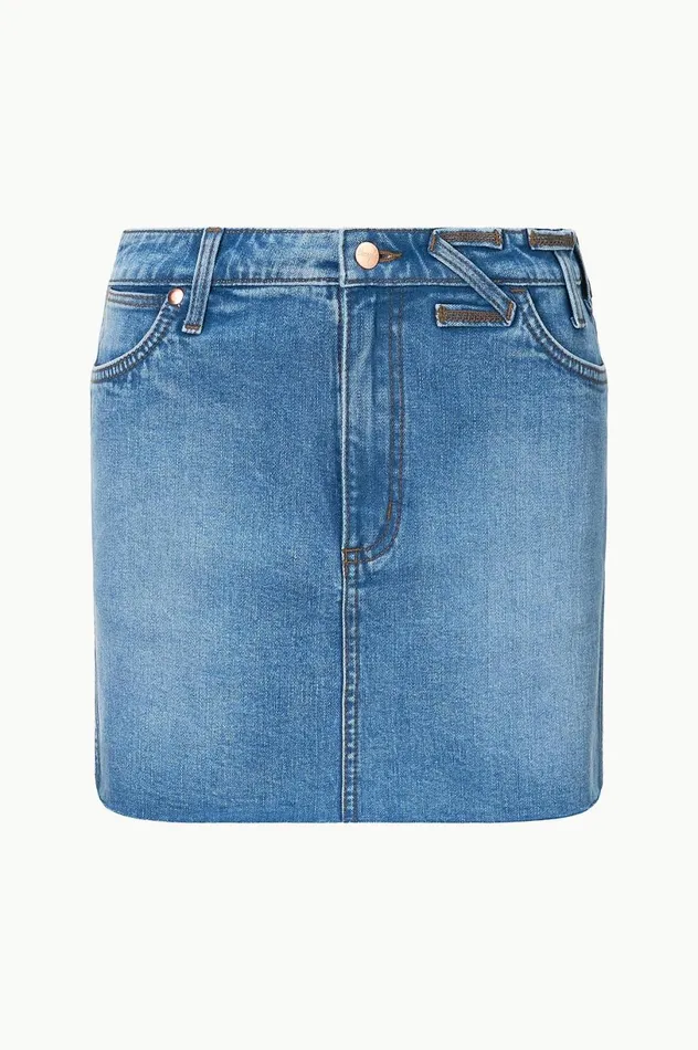 Women Denim STAUD STAUD WRANGLER THE MINI SKIRT Women Denim STAUD STAUD WRANGLER THE MINI SKIRT