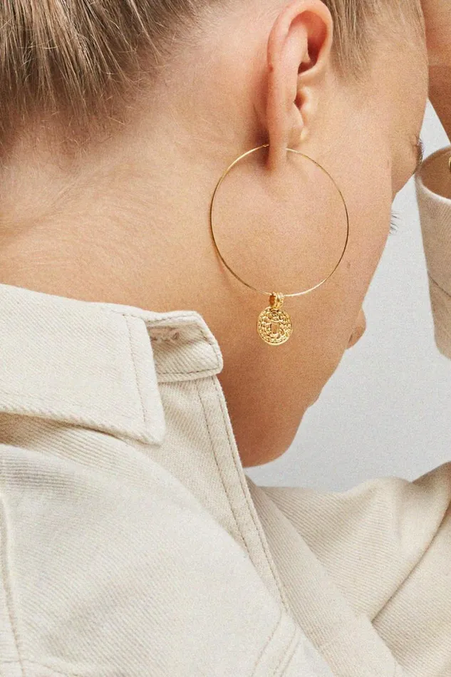 Women DOMITILLE I MEDAL Gold Soeur Jewellery