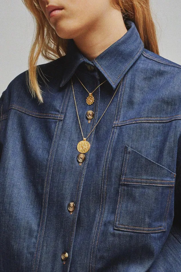 Women DOMITILLE II MEDAL Gold Soeur Jewellery
