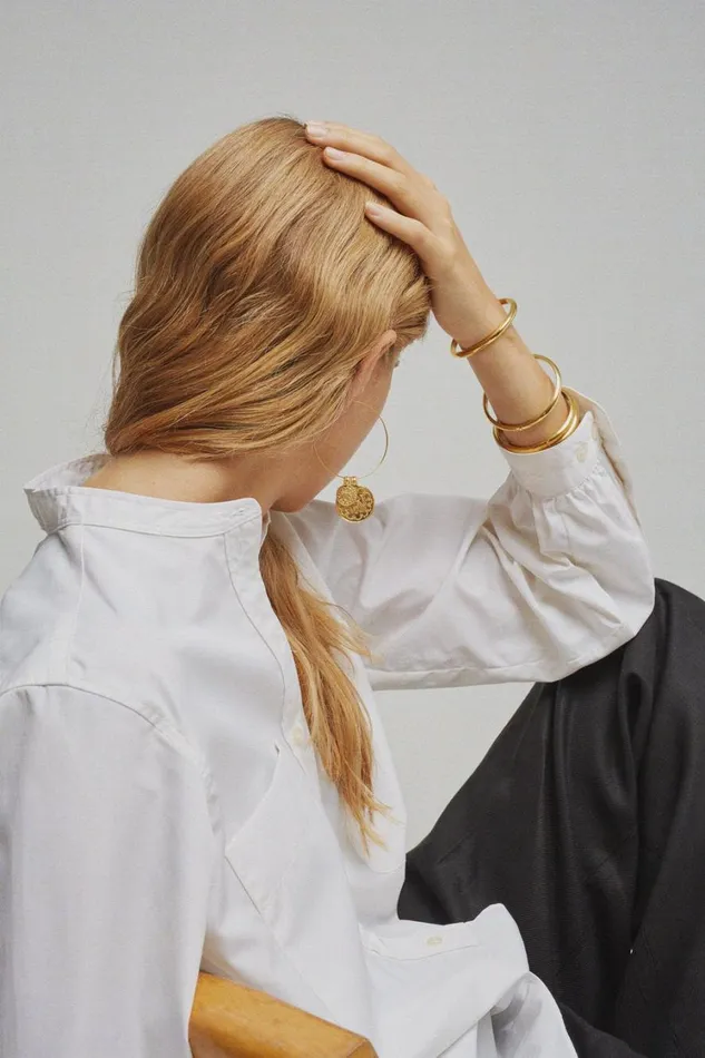 Women DOMITILLE III MEDAL Gold Soeur Jewellery