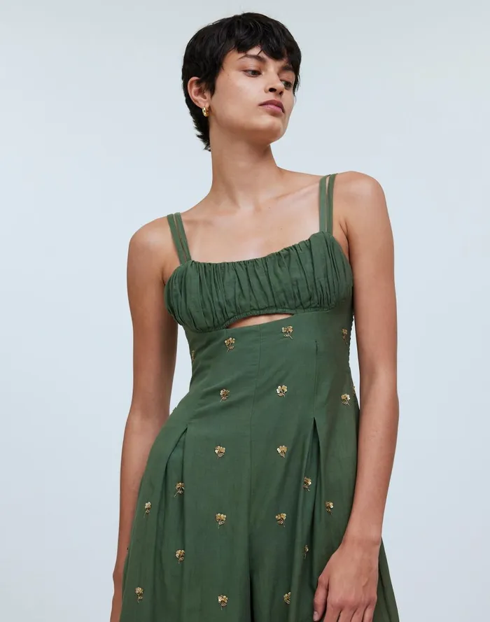Women Dresses Madewell Agua Bendita Kane Jumpsuit