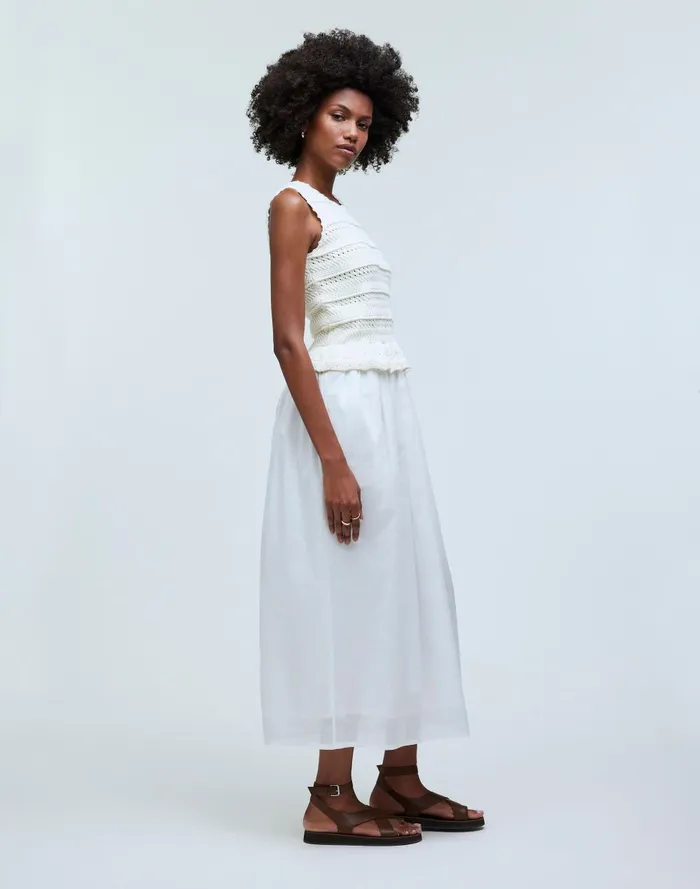 Women Dresses Madewell Banjanan Heather Crochet Dress