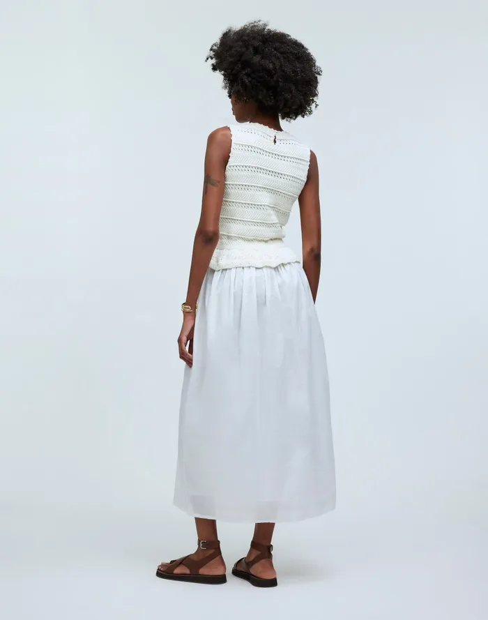 Women Dresses Madewell Banjanan Heather Crochet Dress