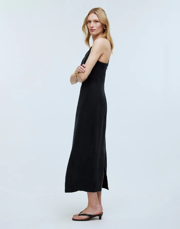 Women Dresses Madewell Crisscross Midi Slip Dress In CuproBlend