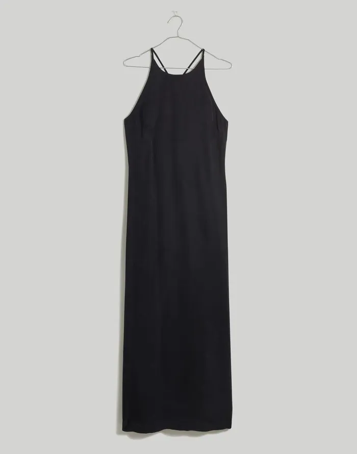 Women Dresses Madewell Crisscross Midi Slip Dress In CuproBlend