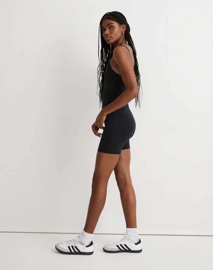 Women Dresses Madewell Knit Biker Unitard
