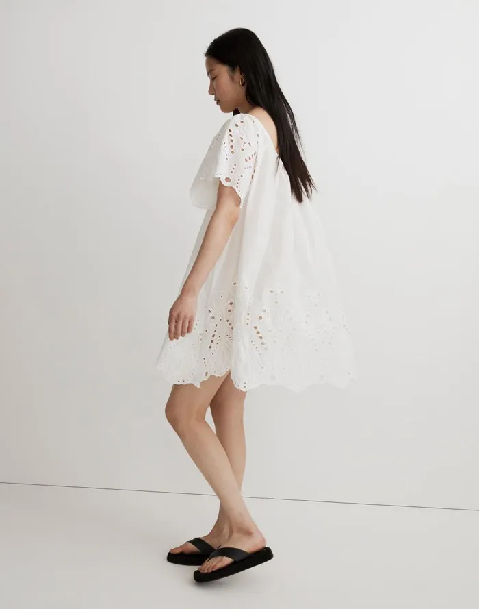 Women Dresses Madewell Natalie Martin Embroidered Marina CoverUp Dress