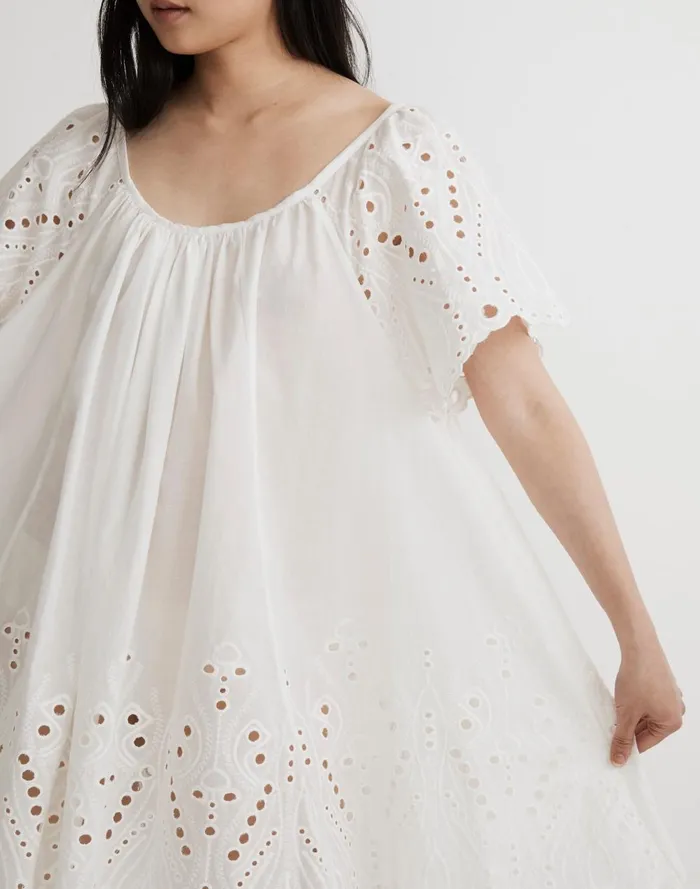 Women Dresses Madewell Natalie Martin Embroidered Marina CoverUp Dress