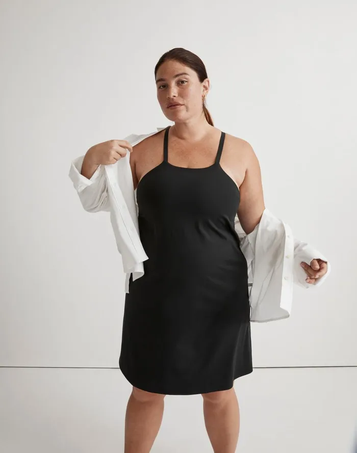 Women Dresses Madewell Plus Flex 20 Fitness Dress