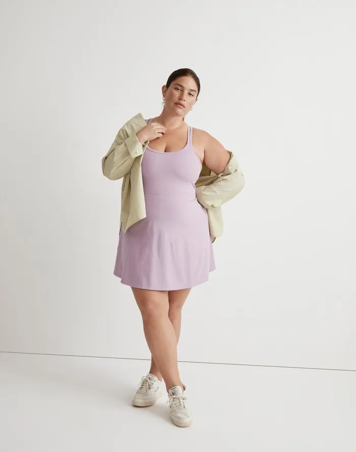 Women Dresses Madewell Plus Flex Cutout Fitness Dress