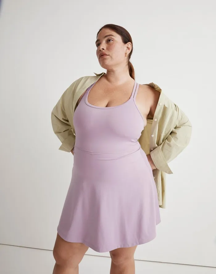Women Dresses Madewell Plus Flex Cutout Fitness Dress