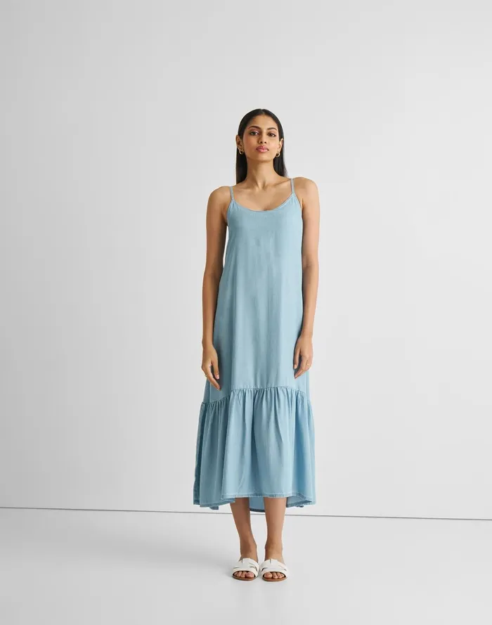 Women Dresses Madewell Reistor Flowy Maxi Dress