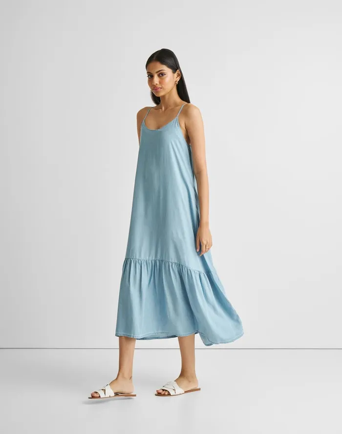 Women Dresses Madewell Reistor Flowy Maxi Dress
