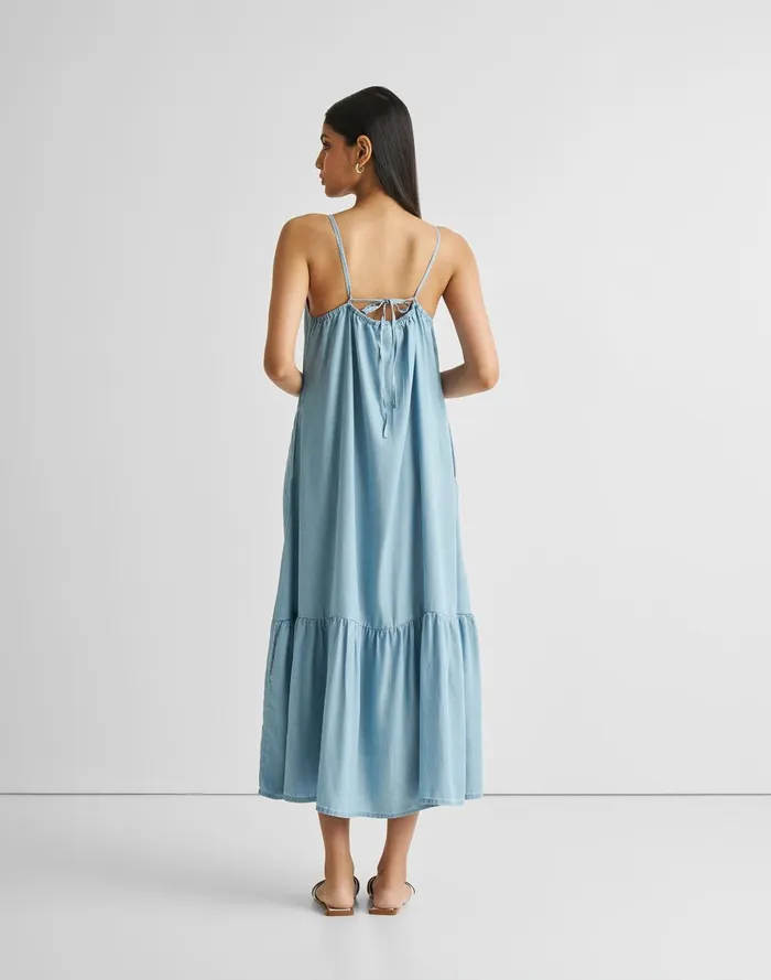 Women Dresses Madewell Reistor Flowy Maxi Dress